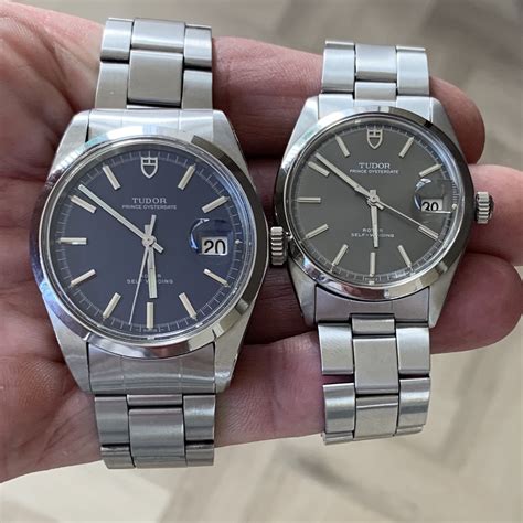 34mm tudor prince date vs date